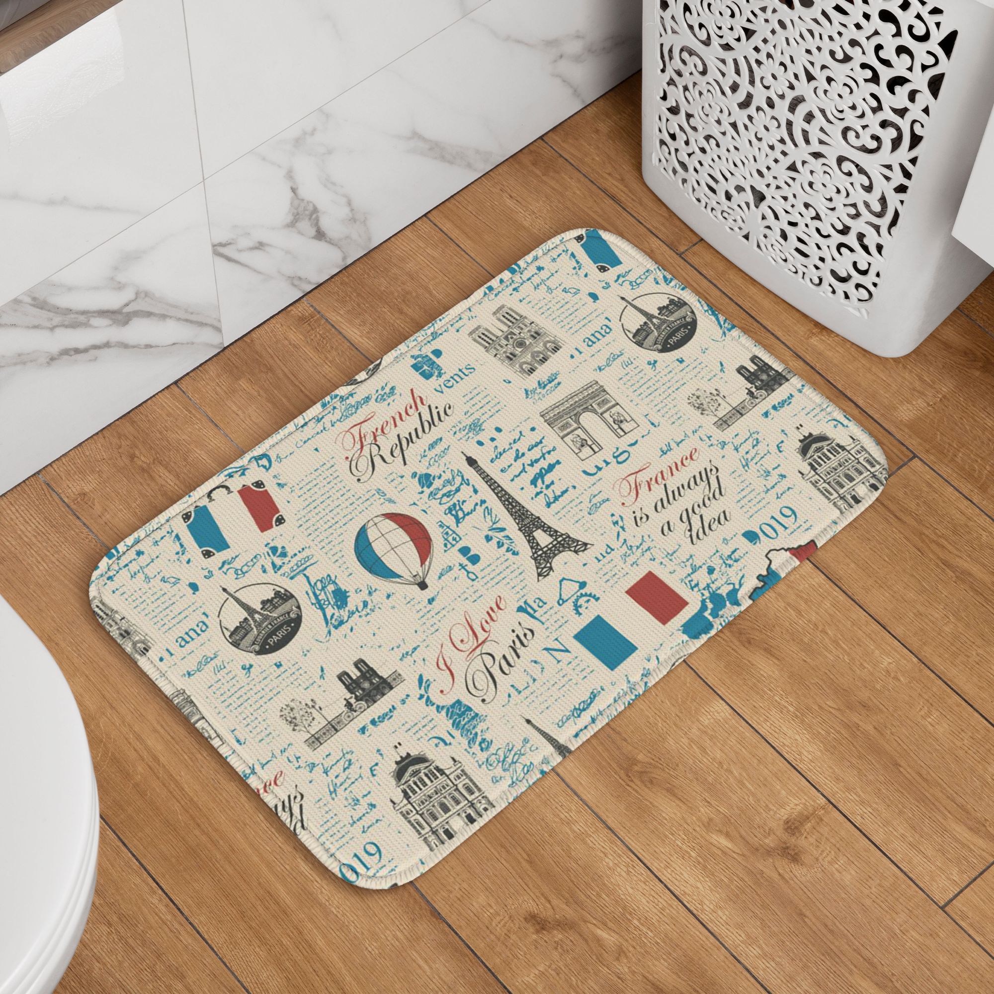 Home Textiles Paris - Paris Eiffel Tower Doormat Dust-proo Carpet