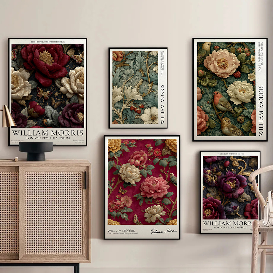 Home Textiles London - William Morris London Textile Museum Exhibition