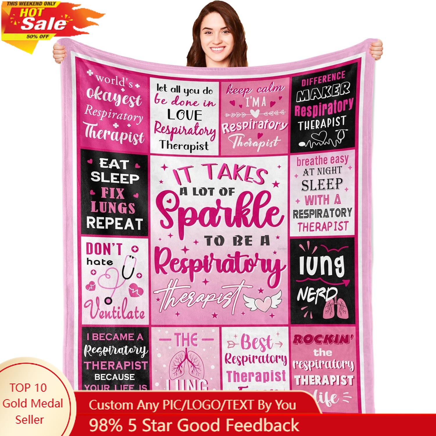 Home Textiles Week - Respiratory Therapist Gifts, Respiratory Therapist, Respiratory