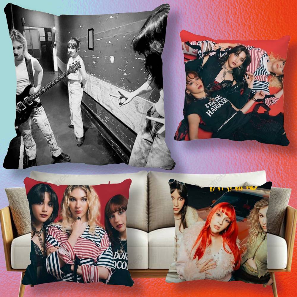 Home Textiles Definition - Band T-THE Warning Rock Pillow cover