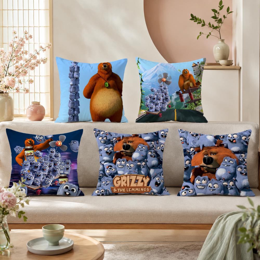 Home Textiles Là Gì - G-Grizzly And L-Lemmings Pillow Case Premium