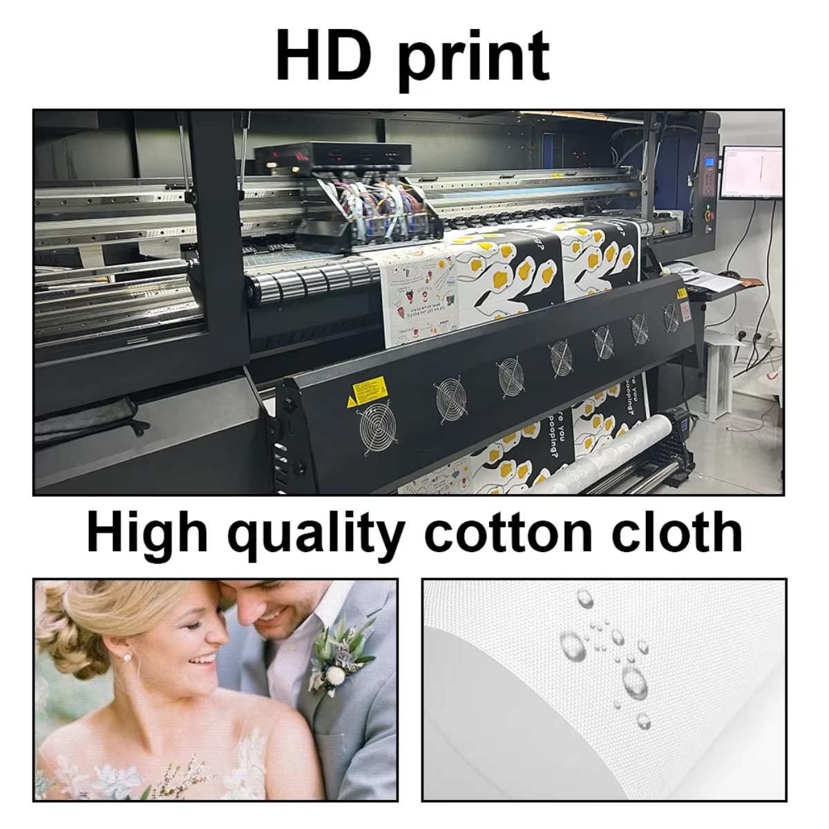 Custom Photo Canvas Poster — M - Home Textiles & Decorations ulasan dan harga