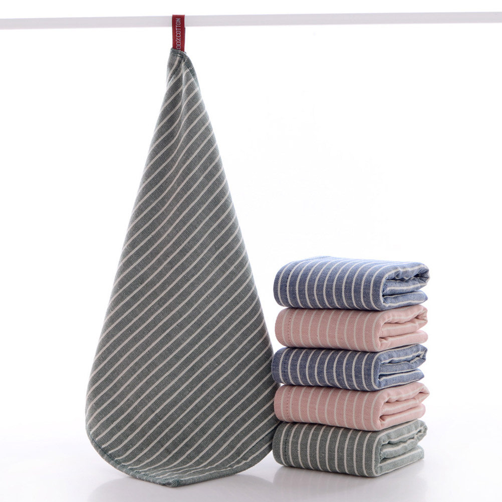 3Pcs Thick Striped Cotton Towe - Home Textiles In Pakistan ulasan dan harga