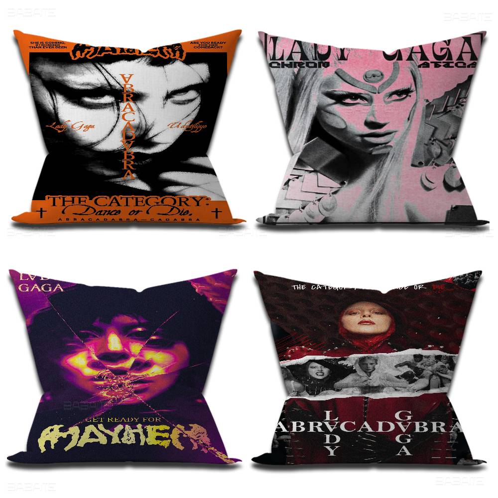 L-Lady G-Gaga Cushion Cover Pi - Home Textiles Là Gì ulasan dan harga