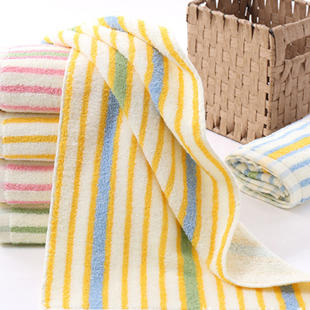 4Pcs Colorful Striped Cotton T - Home Textiles In Pakistan ulasan dan harga