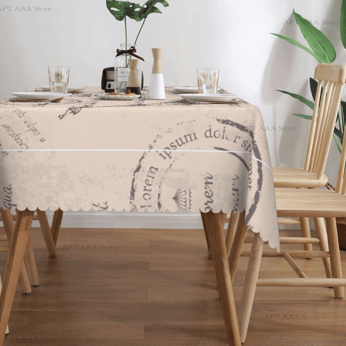 Vintage Eiffel Tower Lettering - Home Textiles Paris ulasan dan harga
