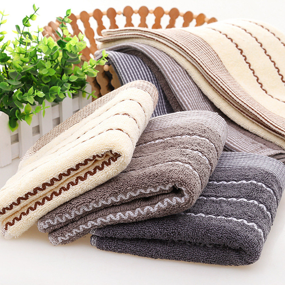 Wave Design Cotton Towels Supe - Home Textiles In Pakistan ulasan dan harga