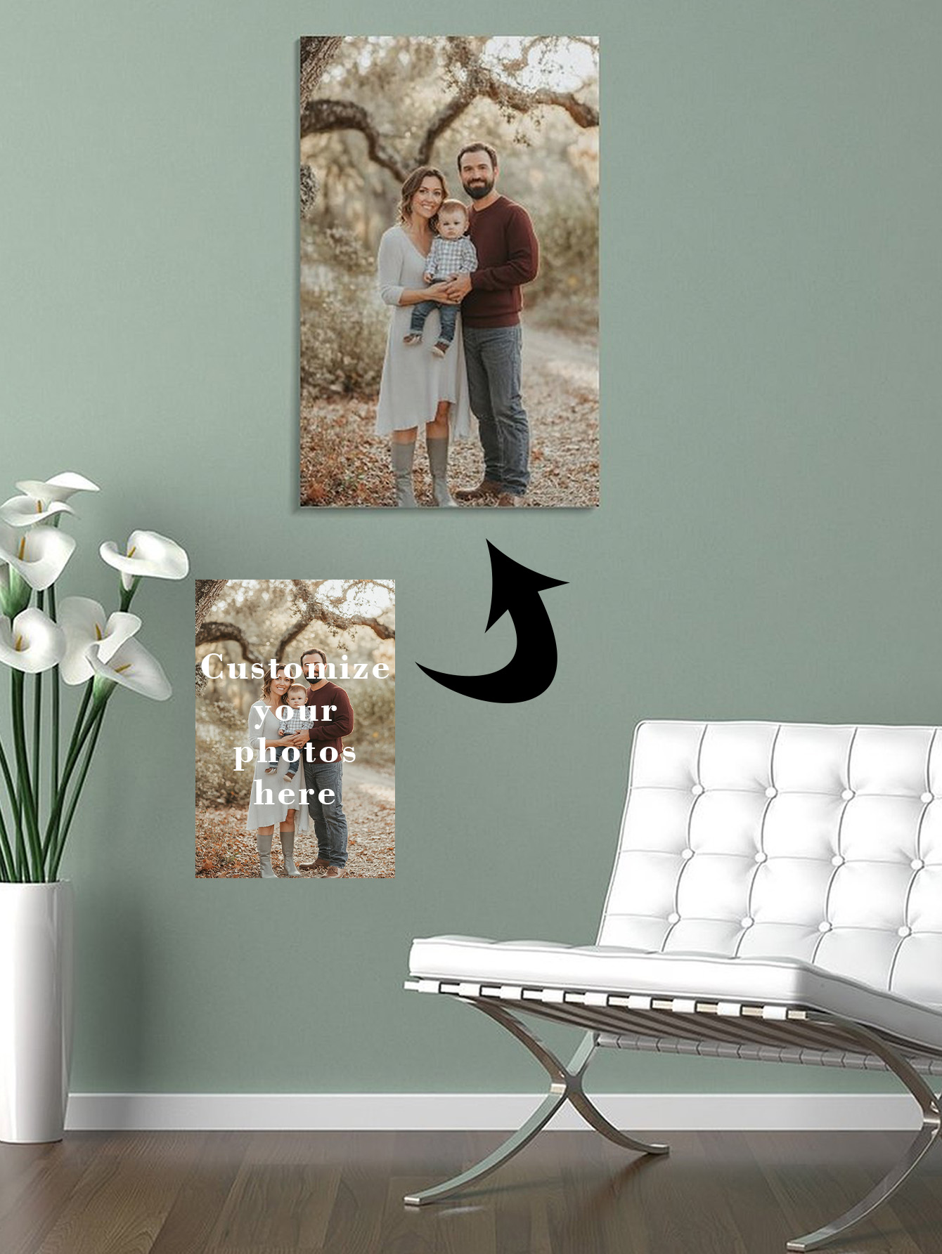 Customized Canvas (frameless o - Home Textiles & Decorations ulasan dan harga