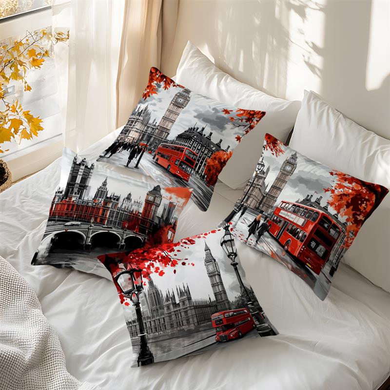 Short plush material pillowcas - Home Textiles London ulasan dan harga