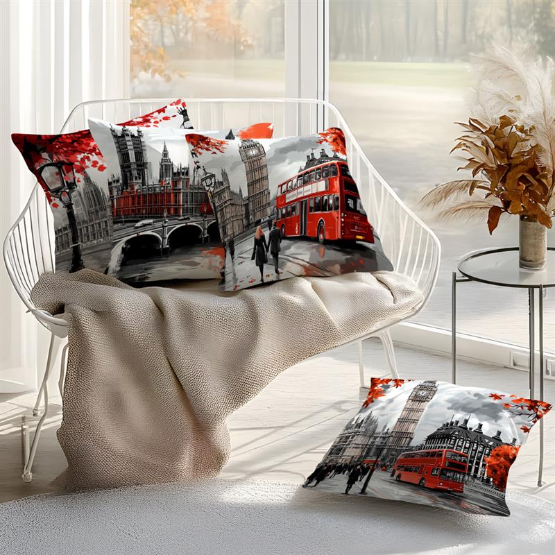 Short plush material pillowcas - Home Textiles London ulasan dan harga