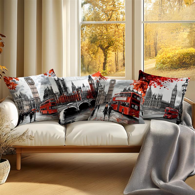 Short plush material pillowcas - Home Textiles London ulasan dan harga
