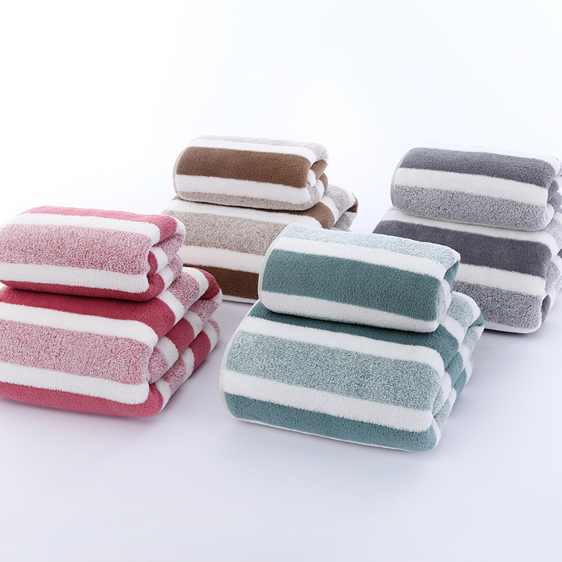 1PCS Towels with Strong Water  - Home Textiles Face Towel ulasan dan harga