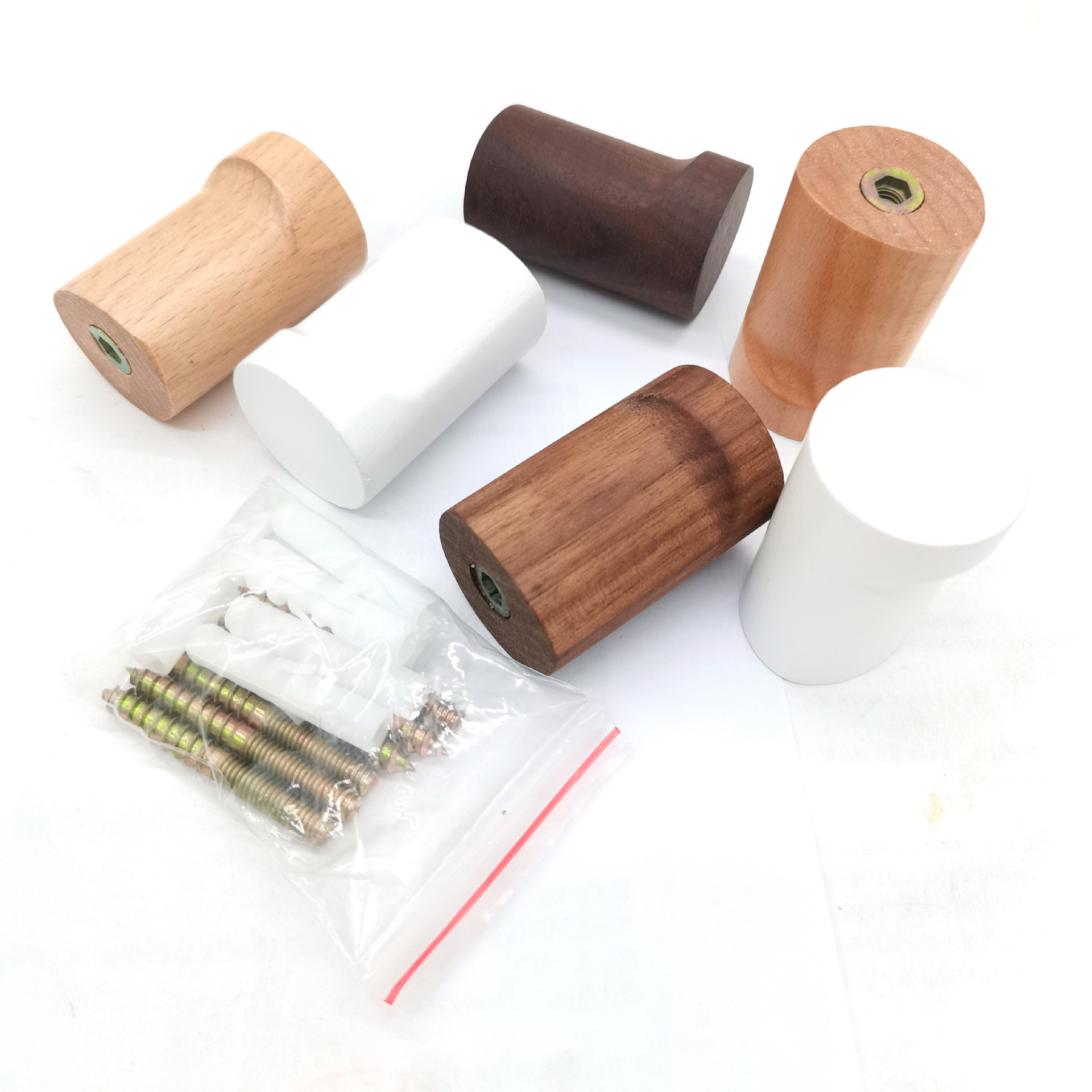 Beech Wood Black Walnut Hook M - Home Textiles Towel ulasan dan harga