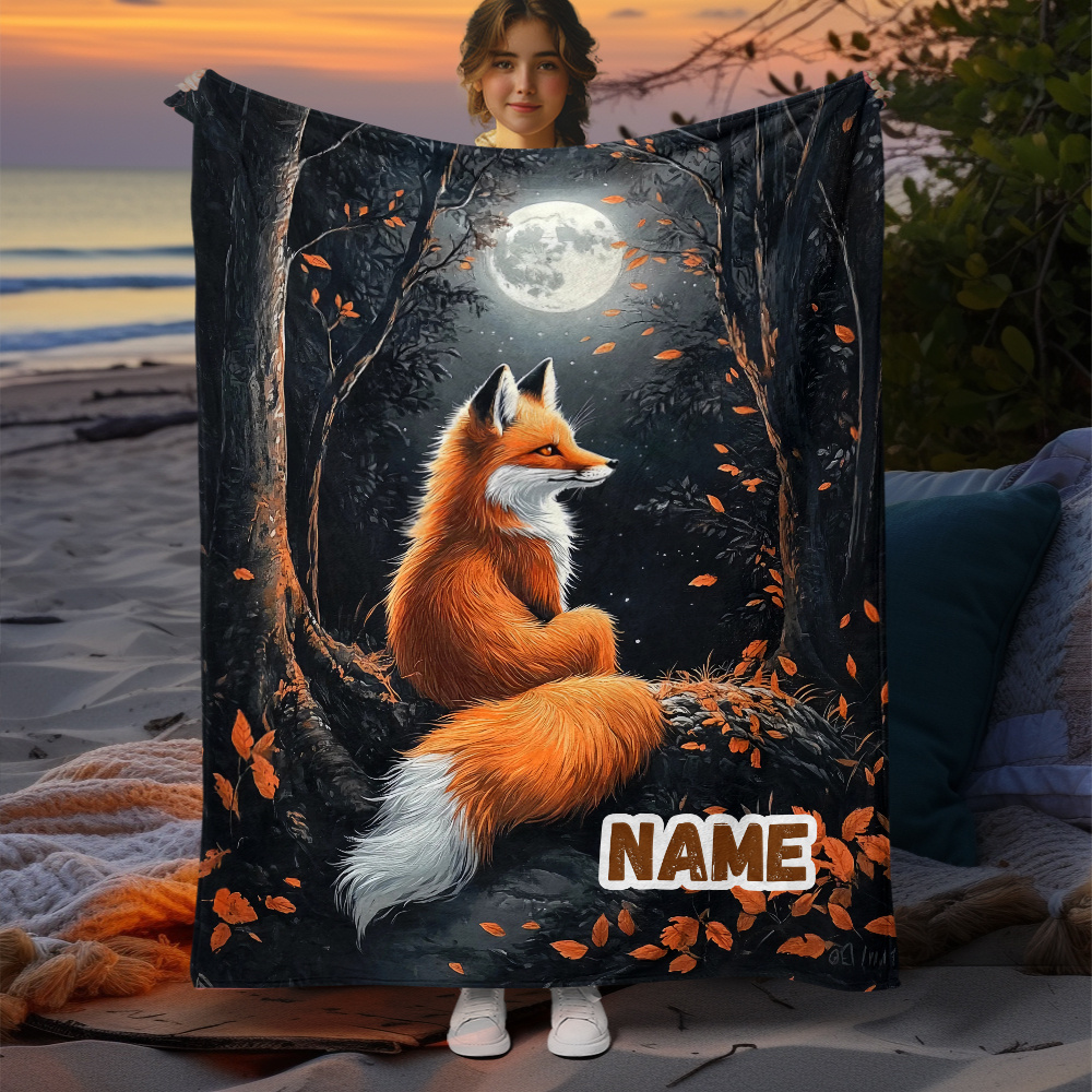 Personalized fox pattern high- - Home Textiles Definition ulasan dan harga