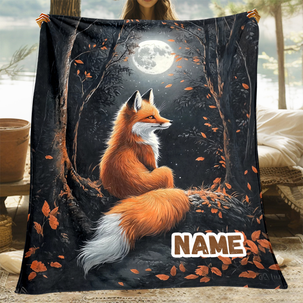 Personalized fox pattern high- - Home Textiles Definition ulasan dan harga