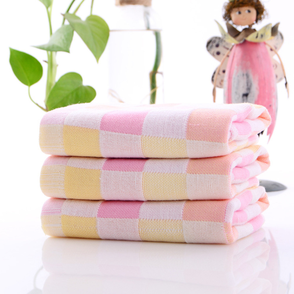 3Pcs Pure Cotton Gauze Towels  - Home Textiles In Pakistan ulasan dan harga