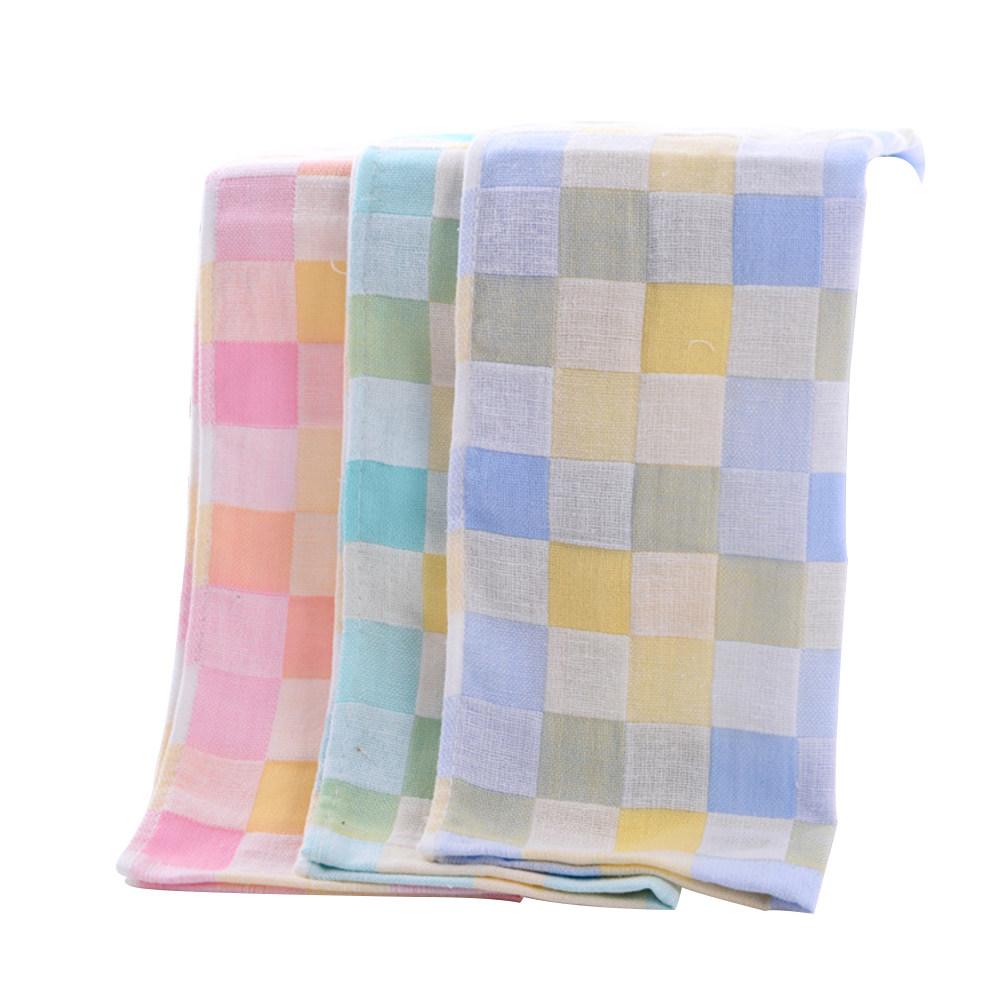 3Pcs Pure Cotton Gauze Towels  - Home Textiles In Pakistan ulasan dan harga