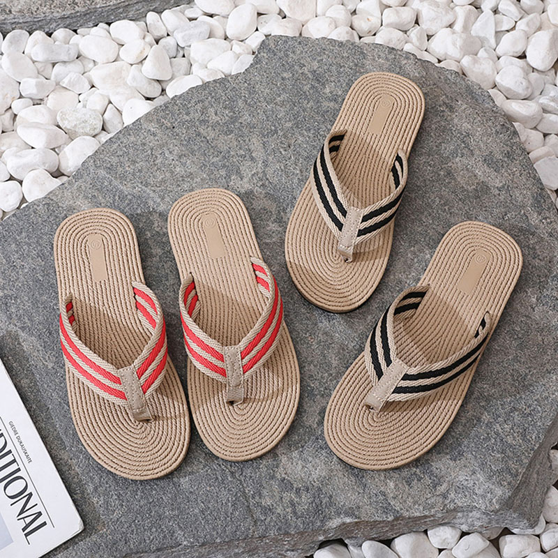Summer Men Flip Flops Flat San - Textiles For Home ulasan dan harga