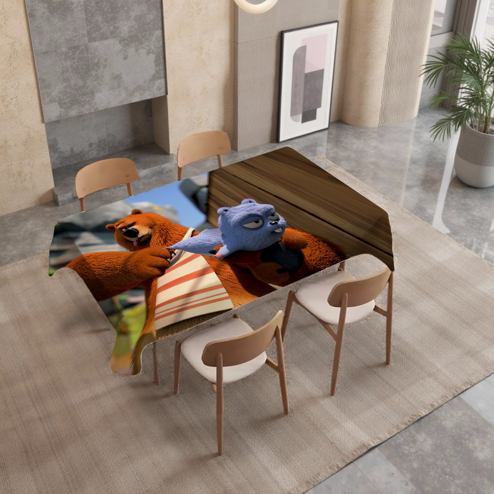 G-Grizzy L-Lemmings Cute Table - Home Textiles Là Gì ulasan dan harga