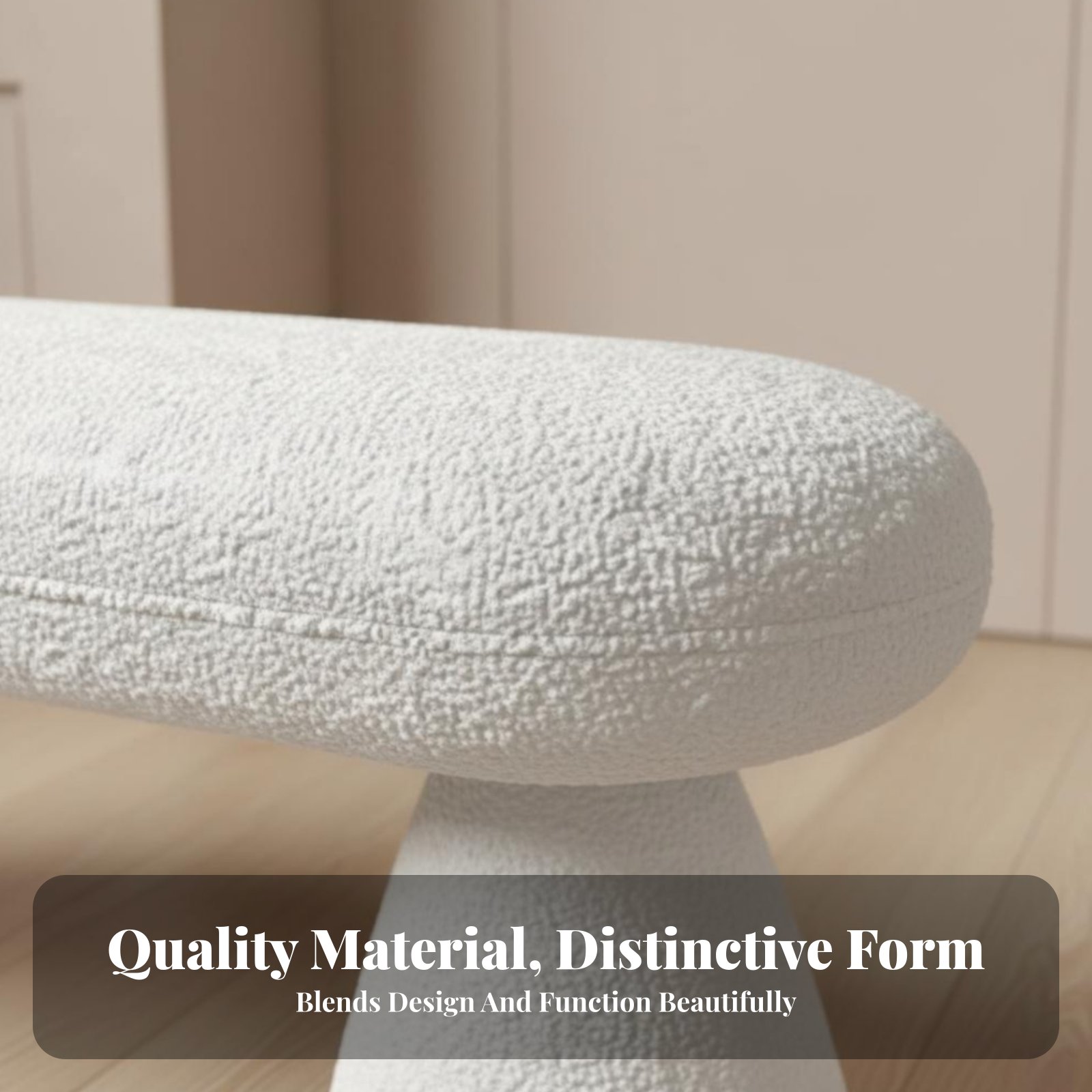 Boucle Textile Footrest Soft T - Home Textiles & Decorations ulasan dan harga