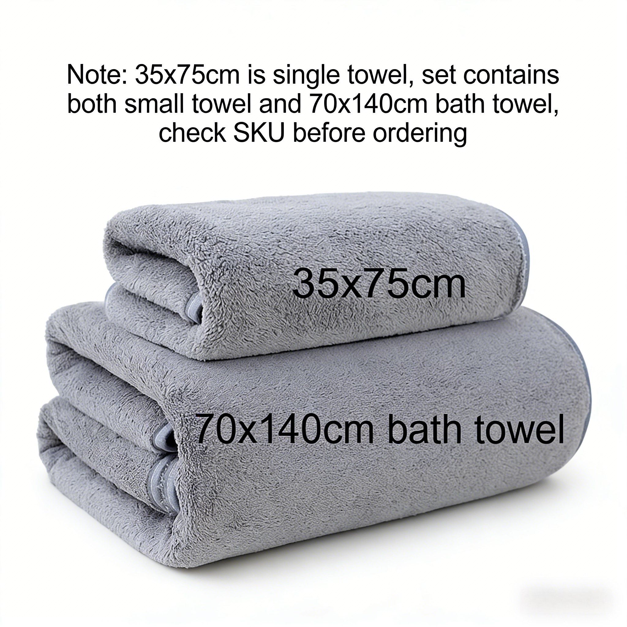 Coral Fleece Thickened Towel a - Home Textiles Face Towel ulasan dan harga