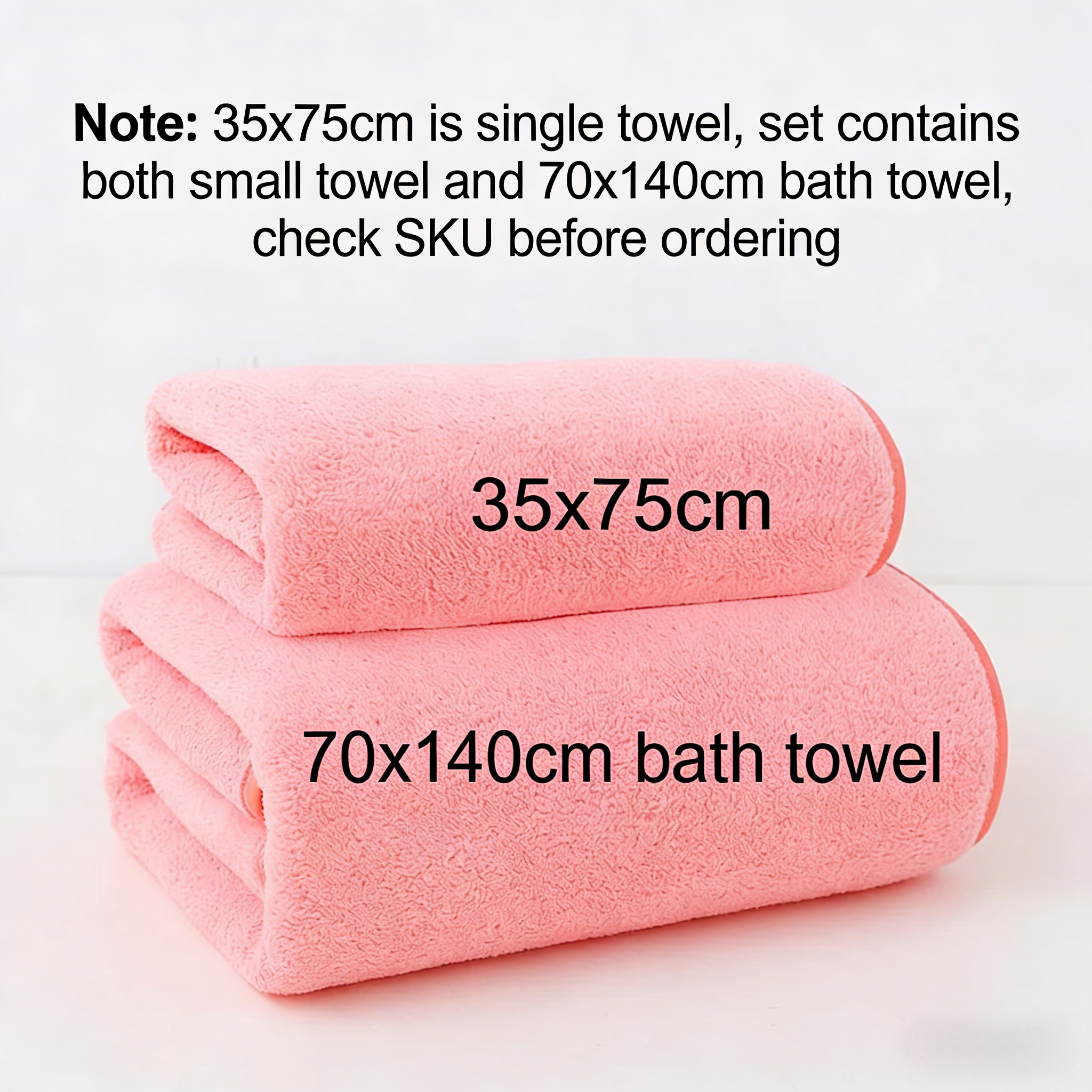 Coral Fleece Thickened Towel a - Home Textiles Face Towel ulasan dan harga