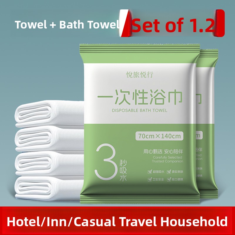 Thiened Disposable Bath Towel  - Home Textiles Towel ulasan dan harga