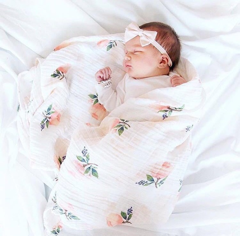 Rose 120x120cm 70% Bamboo 30%  - Home Textiles Blanket ulasan dan harga