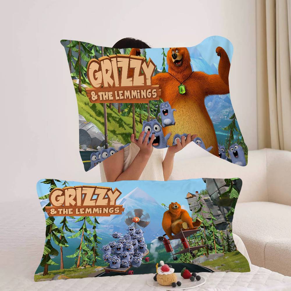Comedy G-Grizzly And L-Lemming - Home Textiles Là Gì ulasan dan harga