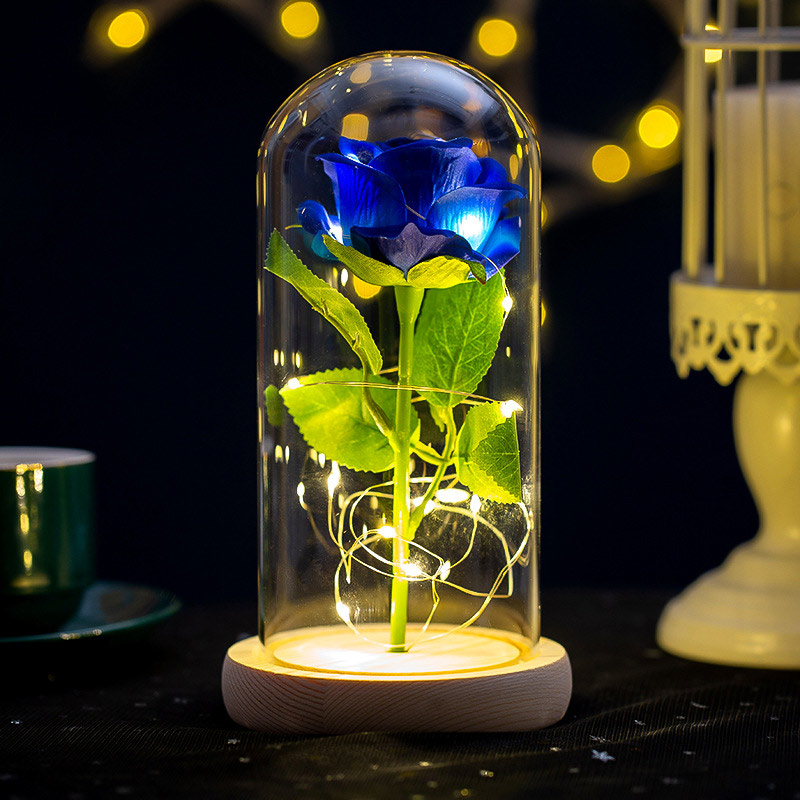 Glowing Plush Artificial Rose  - Home Textiles Today ulasan dan harga