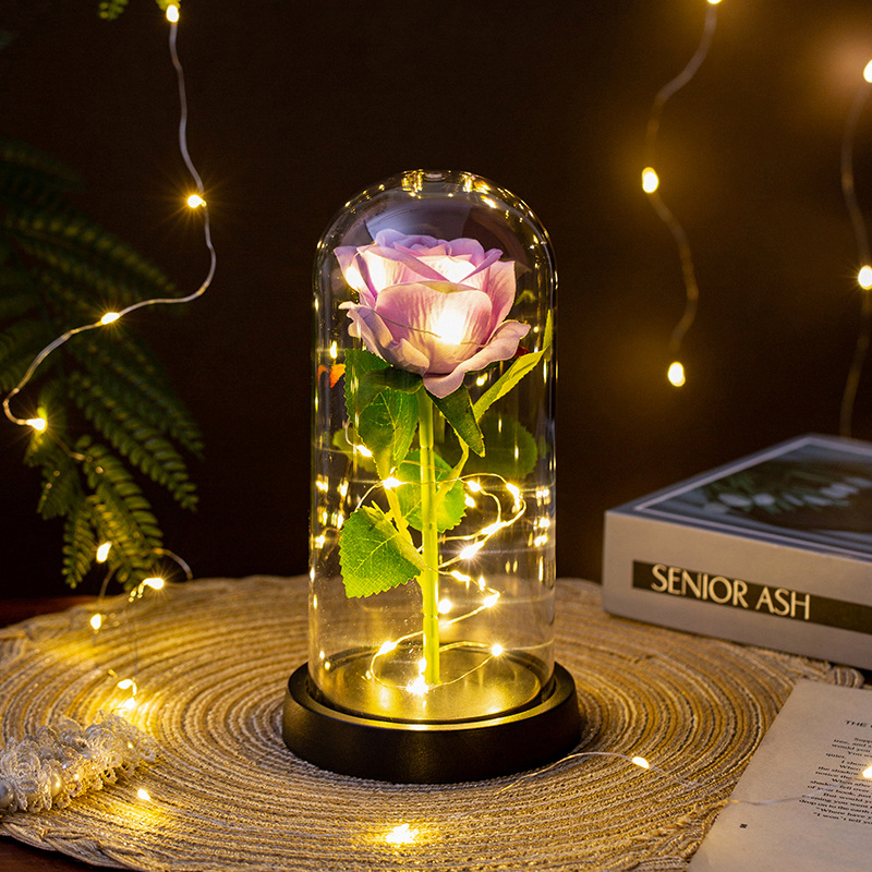 Glowing Plush Artificial Rose  - Home Textiles Today ulasan dan harga
