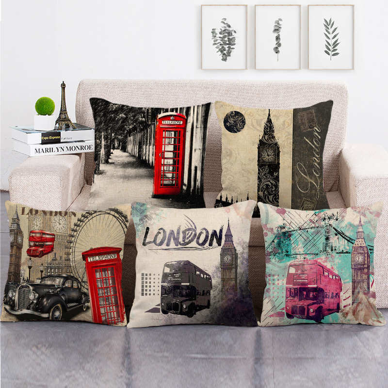 Retro London Tram Series Digit - Home Textiles London ulasan dan harga