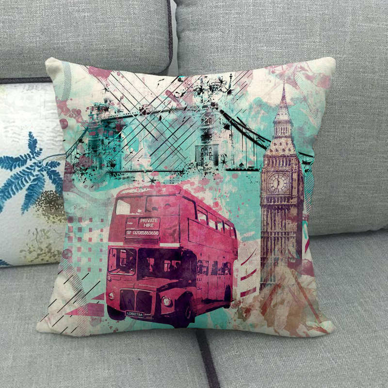 Retro London Tram Series Digit - Home Textiles London ulasan dan harga