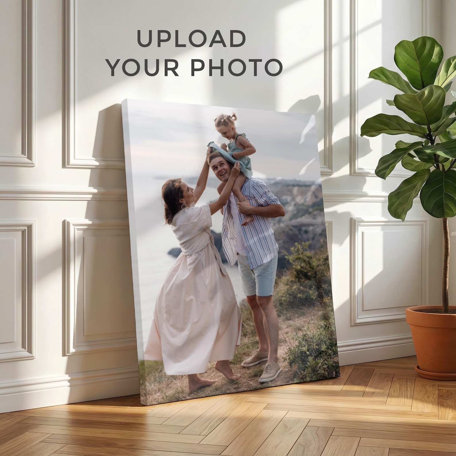 Personalized Photo Canvas, Cus - Home Textiles & Decorations ulasan dan harga