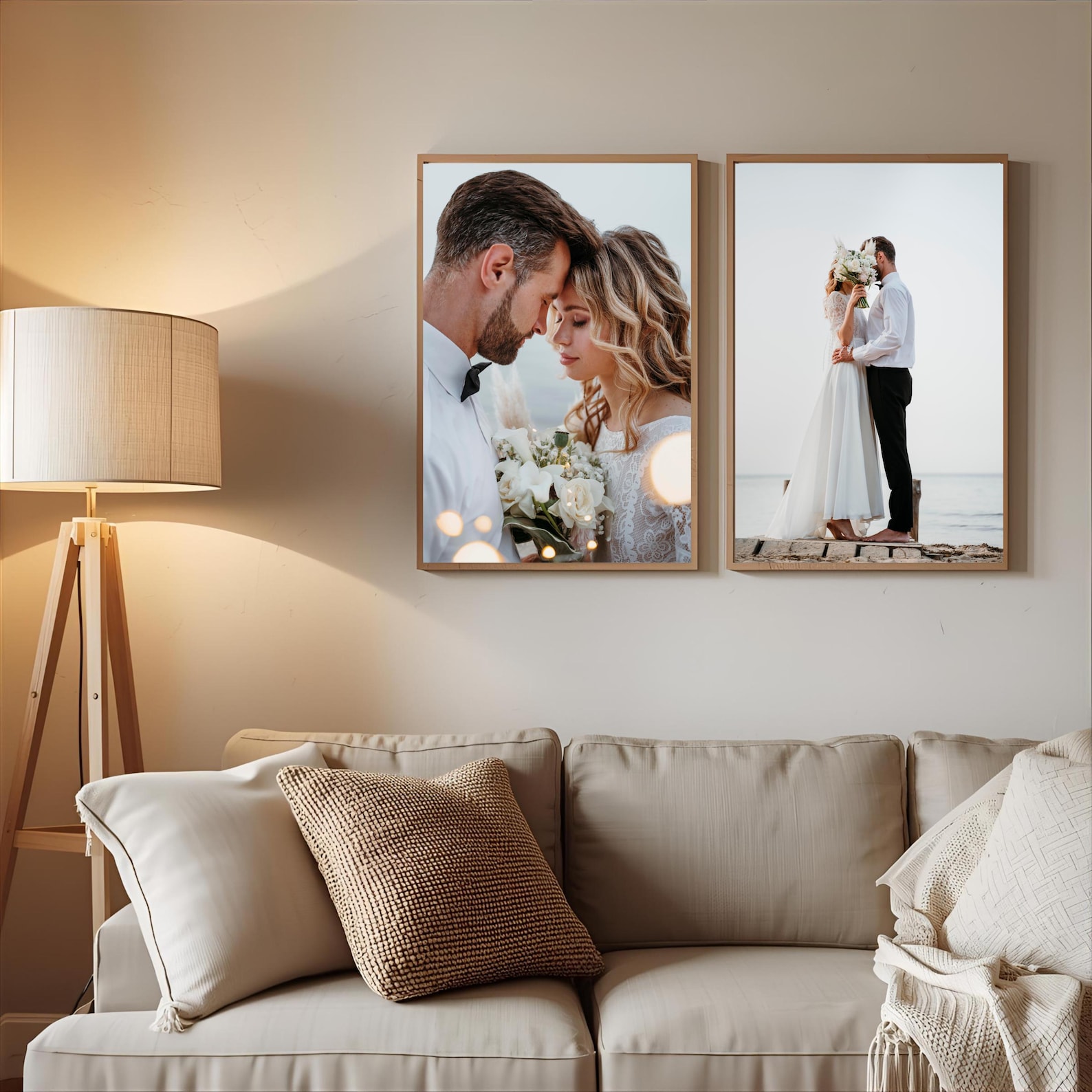 Personalized Photo Canvas, Cus - Home Textiles & Decorations ulasan dan harga