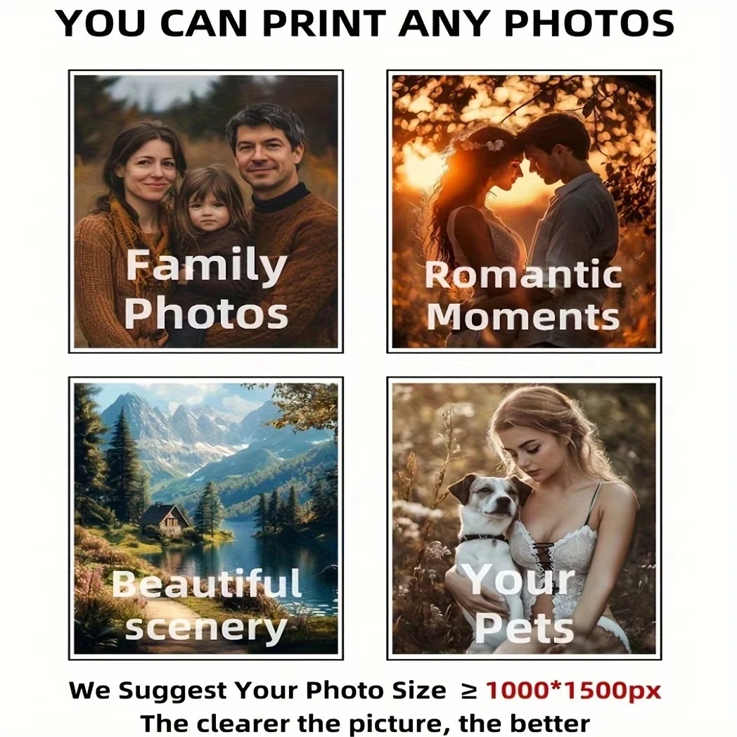 Personalized Photo Canvas, Cus - Home Textiles & Decorations ulasan dan harga