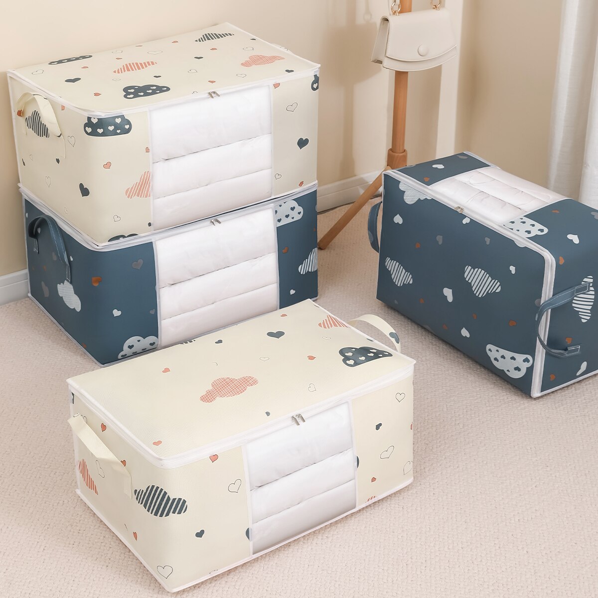 Large Capacity Clothes Storage - Home Textiles Blanket ulasan dan harga