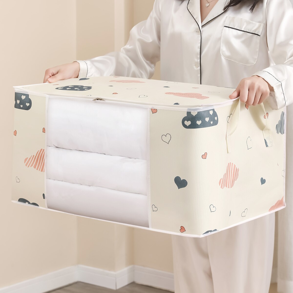 Large Capacity Clothes Storage - Home Textiles Blanket ulasan dan harga