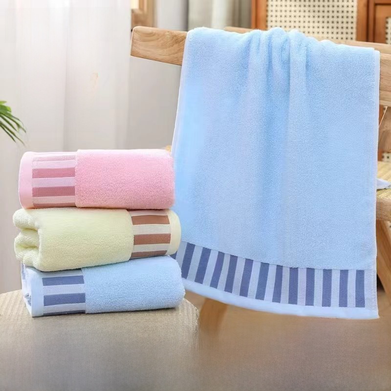 Extra Thi Pure Cotton Bath Tow - Home Textiles Face Towel ulasan dan harga