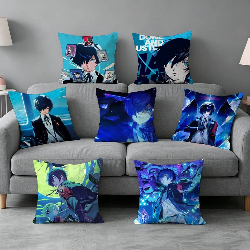 Game-e Persona-a 3 Pillow cove - Home Textiles Definition ulasan dan harga