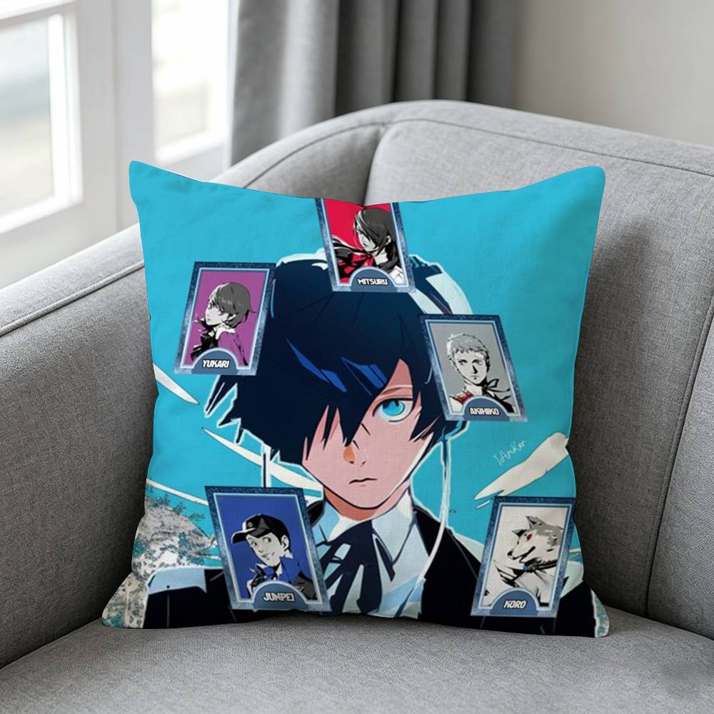 Game-e Persona-a 3 Pillow cove - Home Textiles Definition ulasan dan harga