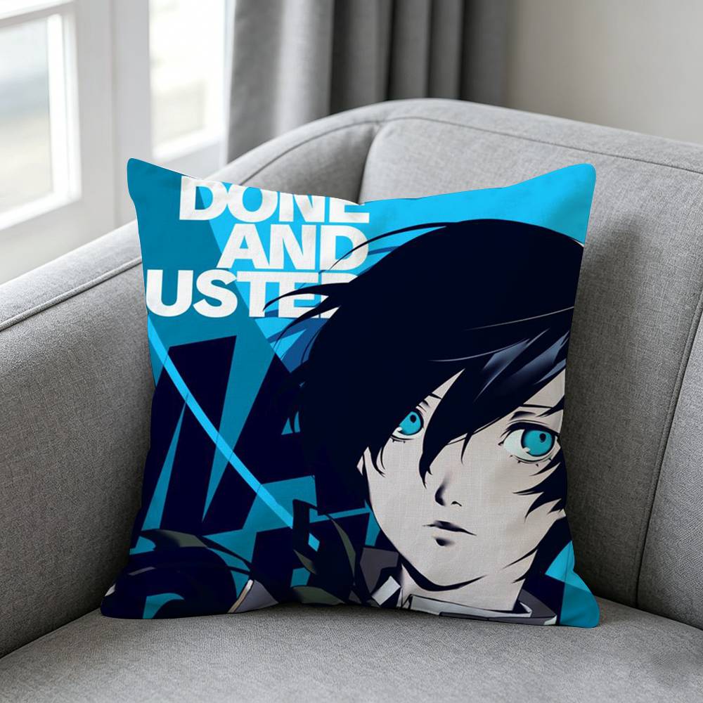 Game-e Persona-a 3 Pillow cove - Home Textiles Definition ulasan dan harga