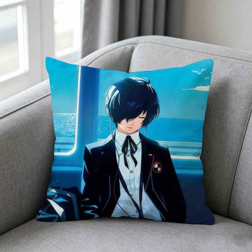 Game-e Persona-a 3 Pillow cove - Home Textiles Definition ulasan dan harga