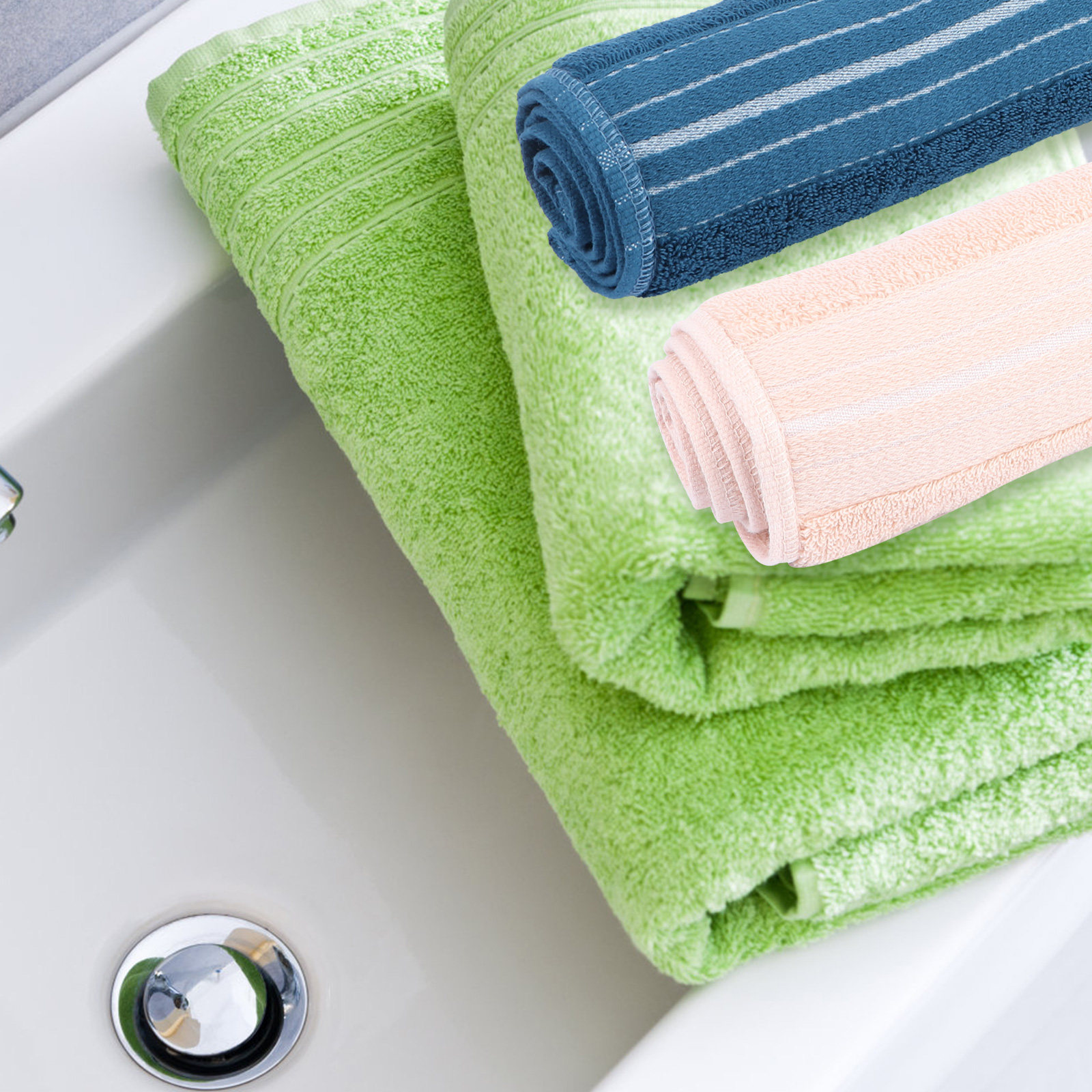 1Pcs Pure Cotton Face Towel Th - Home Textiles In Pakistan ulasan dan harga