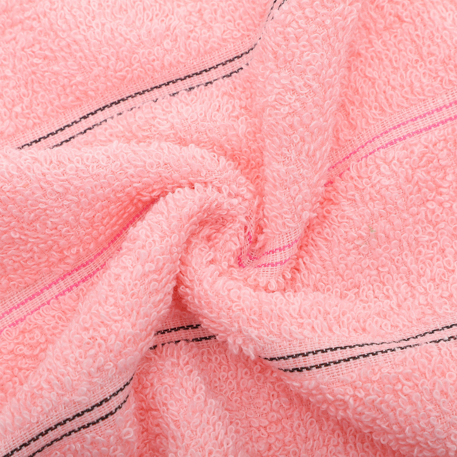 4Pcs Elegant Striped Bath Towe - Home Textiles In Pakistan ulasan dan harga