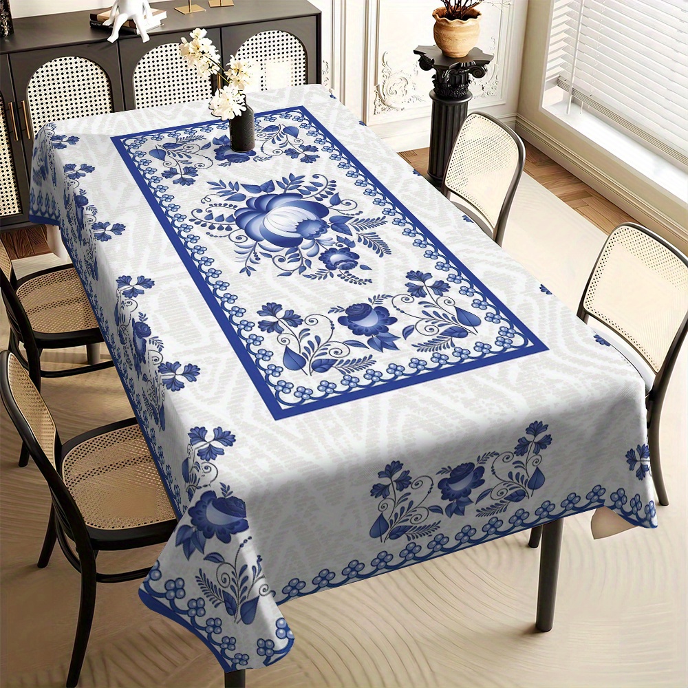 Country Style Square Tableclot - Home Textiles & Decorations ulasan dan harga