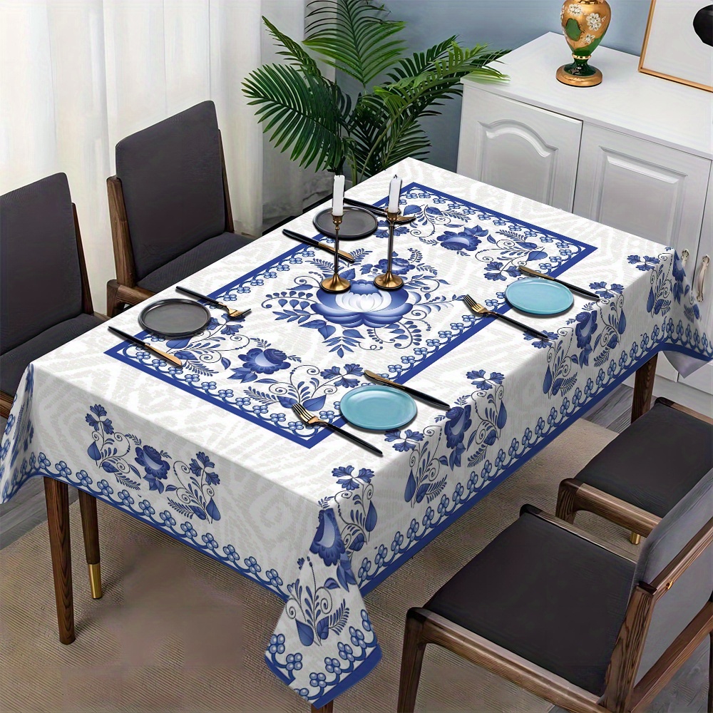 Country Style Square Tableclot - Home Textiles & Decorations ulasan dan harga