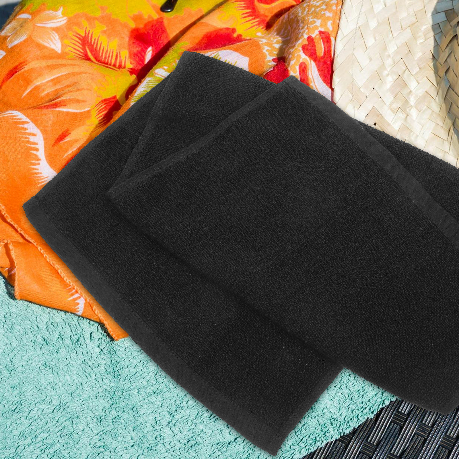2Pcs Cotton Hair Dry Towels fo - Home Textiles In Pakistan ulasan dan harga