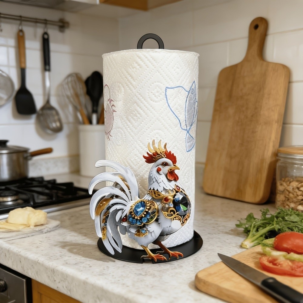 Free Standing Rooster Tissue H - Home Textiles Towel ulasan dan harga