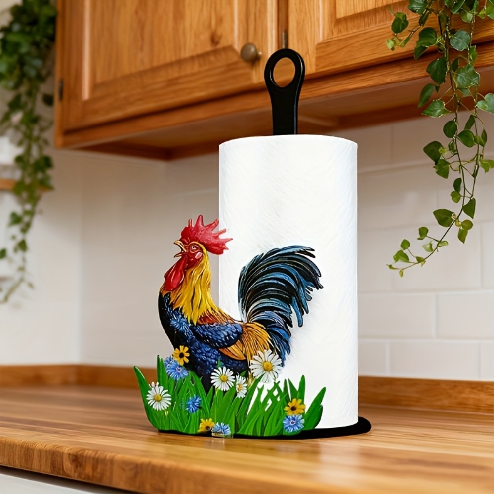 Free Standing Rooster Tissue H - Home Textiles Towel ulasan dan harga